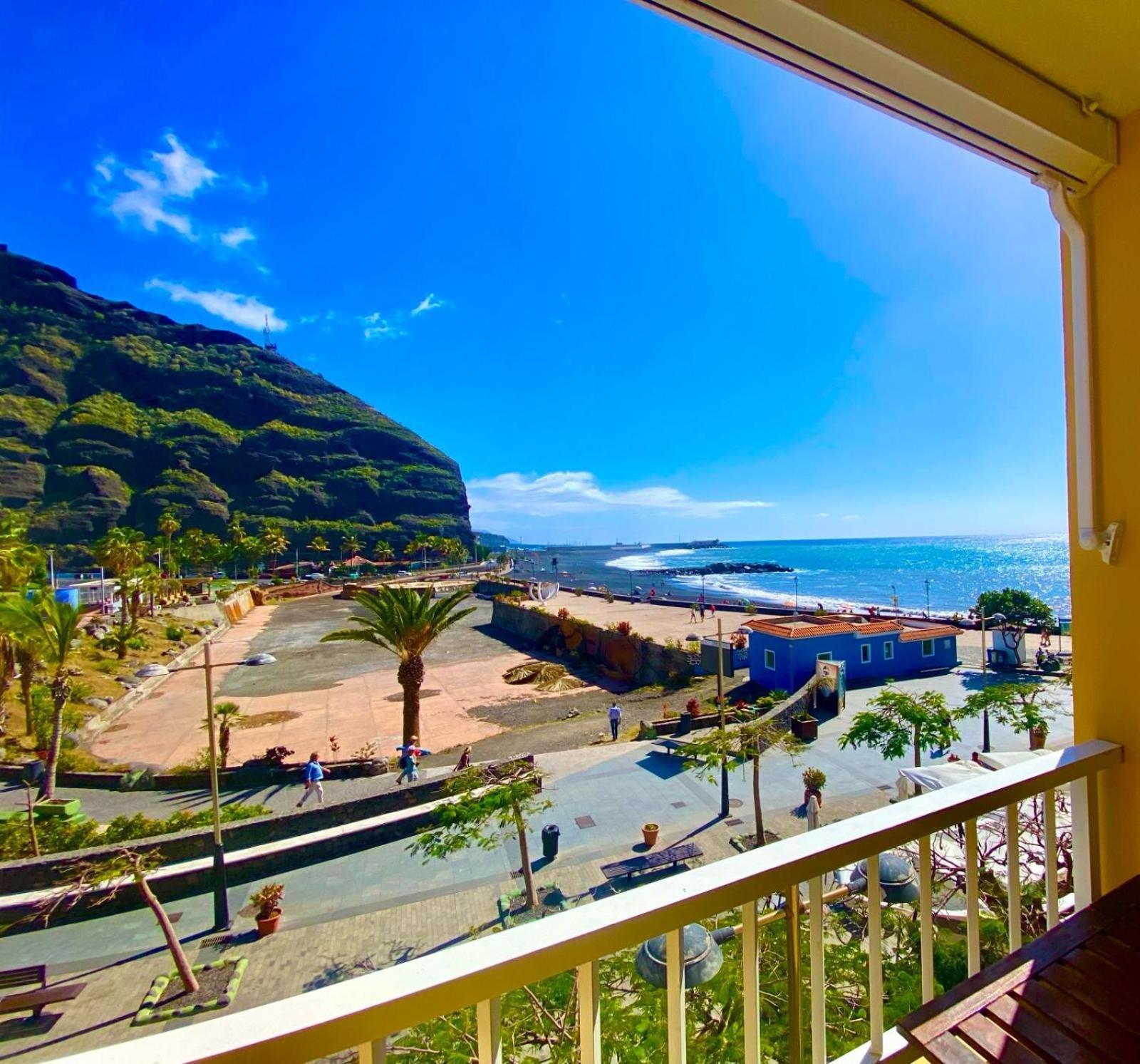 Casa Del Mar, Sunny Ocean View Appartement Right At The Beach! Los Llanos De Aridane Esterno foto